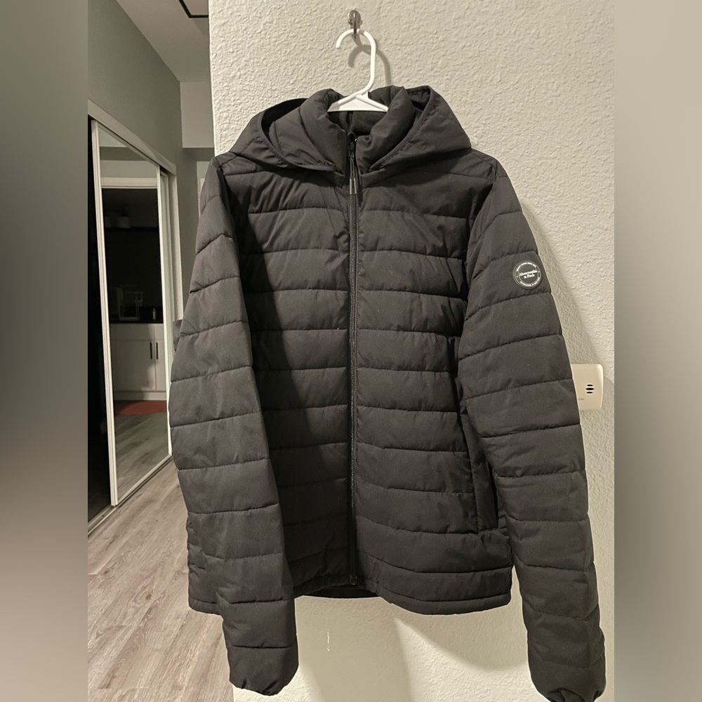 Abercrombie Full Length Puffer | Blk | M